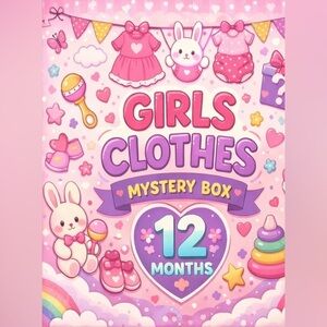 Girls Clothes Mystery Box 12 Months